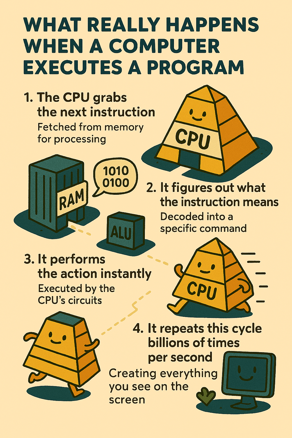 What Actually Happens When Your Computer “Executes”&nbsp;Something